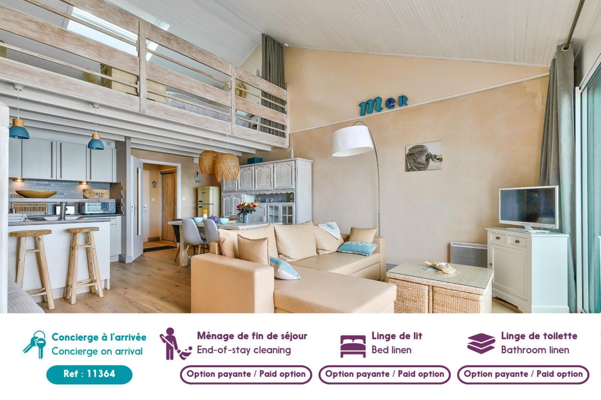 Face Mer - Emplacement Ideal - Appart Pour 5 Noirmoutier-en-l'Ile Esterno foto